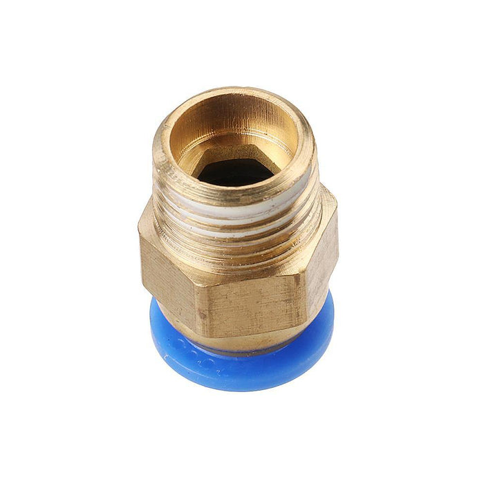 Machifit Pneumatic Connector Quick Joint PC Straight Male Thread Pipe Fittings 8-01/02/03/04