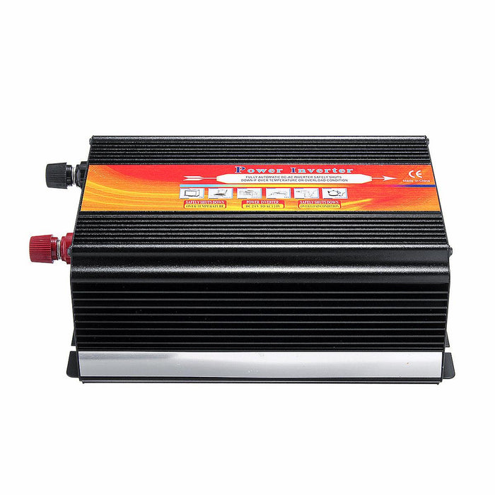 5000W Smart Solar Power Inverter DC 12V/24V to AC 220V/110V Converter Intelligent LCD Display