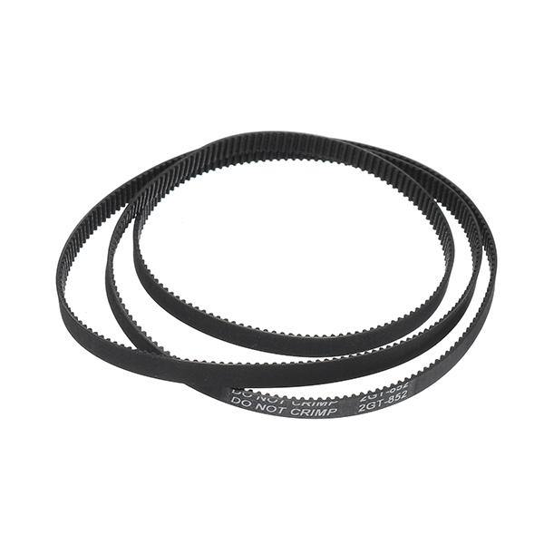 GT2 6mm Closed Loop Timing Belt 2GT-6 280/400/610/852mm Rubber Synchronous Belt