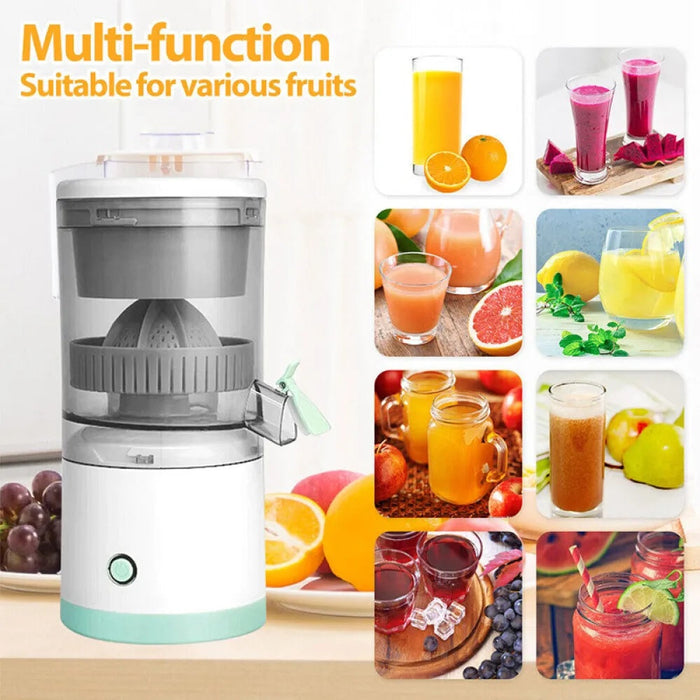 Electric Citrus Juicer Juice Squeezer Portable Press Machine Fruit Extractor UK