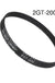 Machifit GT2 6mm Closed Loop Timing Belt Non-slip Version 2GT 110/112/122/158/200/280/300/320/400/610/852/1220mm Rubber Synchronous Belt