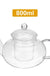 Glass Teapot 600-1000ML Coffee Pot With Stainless Steel Glass Filter Infuser