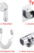 Wall Mounted Shower Faucet Set Bathroom Bathtub Shower Hand Held Spray Mixer