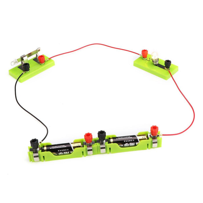 Funny Electric Circuit Kits Children School Science Toy Montessori Learning Physical Experiment Mode