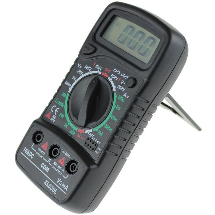 ANENG XL830L Digital LCD Multimeter Voltmeter Ammeter AC/DC/OHM Volt Current Tester