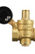 DN20 NPT 3/4" Adjustable Brass Water Pressure Regulator Reducer with Gauge Meter