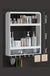 Bathroom Wall Mounted Shelf Multifunctional Toiletries Storage Rack Kitchen Seasoning Bottle Storage Rack Cosmetics Organizer