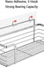 Shower Caddy Basket Shelf for Shampoo Conditioner Adhesive Bathroom Storage Organizer SUS304 Stainless Steel Rustproof No Drilling - 2 Pack