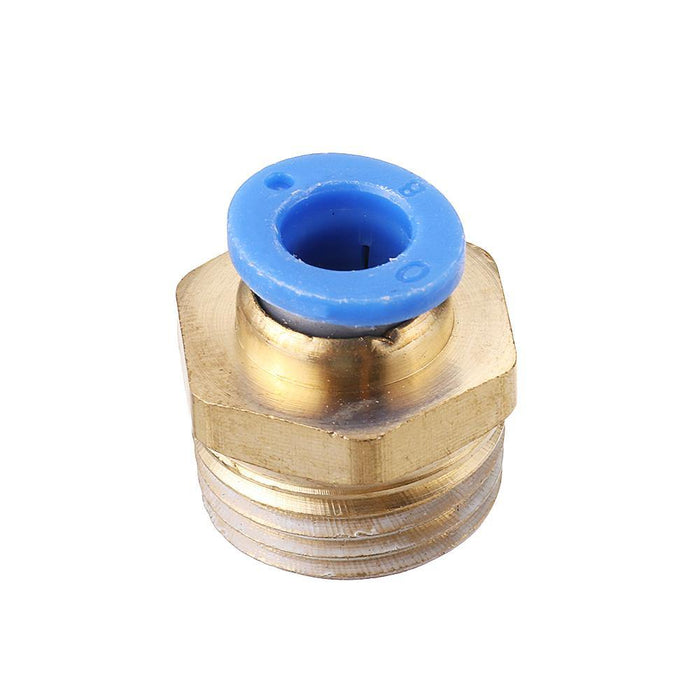 Machifit Pneumatic Connector Quick Joint PC Straight Male Thread Pipe Fittings 8-01/02/03/04