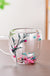 Creative Household Coffee Milk Dried Flower Quicksand Double Layer Glass Cup