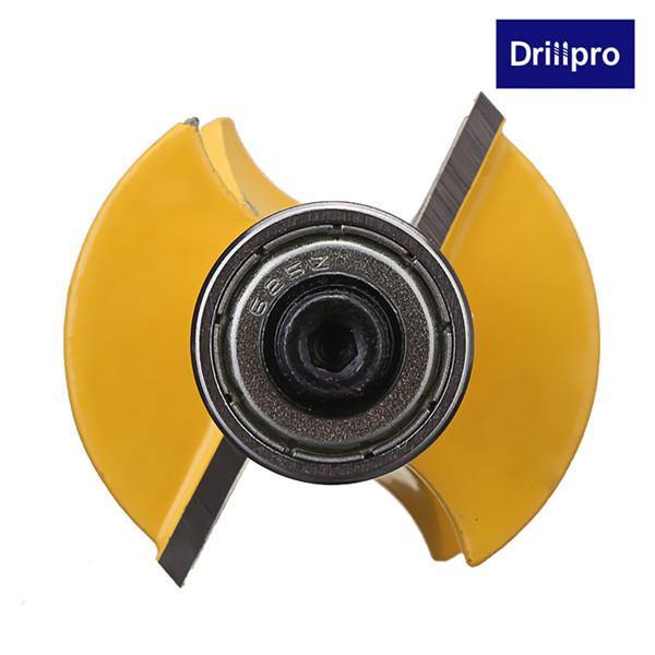 Drillpro RB34 1/2 Inch Shank Matched Tongue Groove V-notch Router Bit