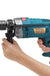 1980W 220V Electric Impact Hammer Drill Household Power Flat Drill 3800RPM