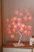 24 LED Rose Flower Tree Lights USB Table Lamp Fairy Night Light Party Christmas Wedding Bedroom Home Tabletop Decor Girls Gift