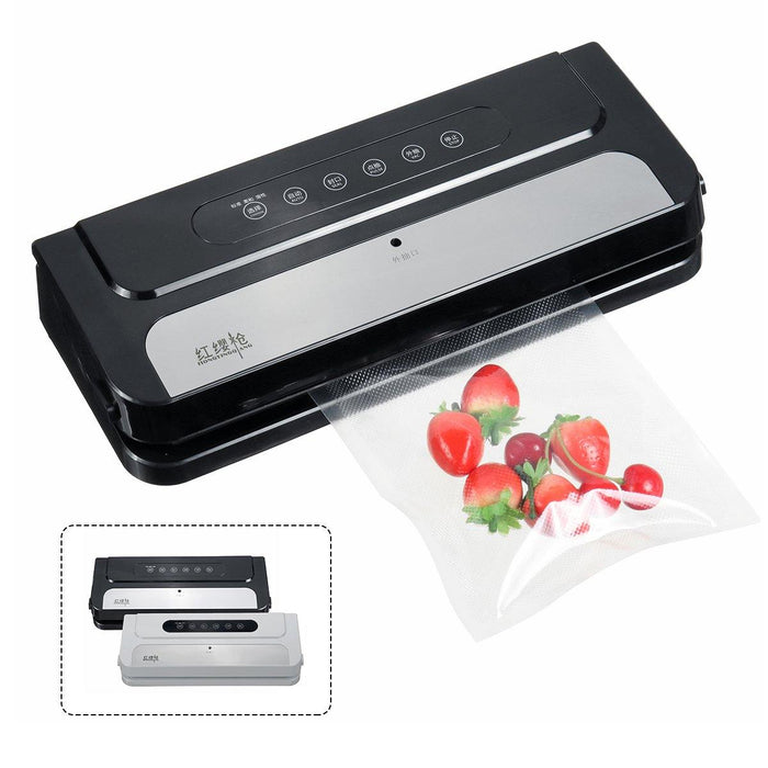 140W Electric Food Vacuum Sealer Machine For Storage Packing Food Photos Jewellery Antiques Clothes + 10 Bags