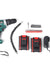 Cordless Impact Drill Driver High/Low 25+3 Gears Speed 2 Battery Set