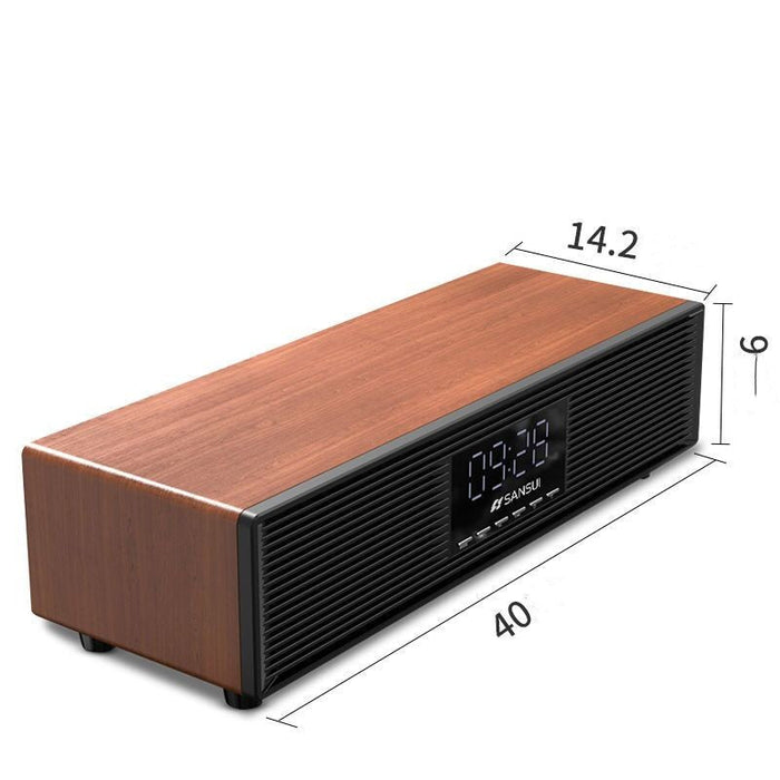 Bluetooth Speaker Wireless Computer Desktop Alarm Clock