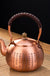 Copper Pot Tea Kettle Handmade Pure Copper Kettle Electric Ceramic Stove Side Handle Pot Pitcher Health Tea Set Copper Teapot