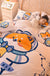 Cartoon Milk Flour Bed Set Of Four