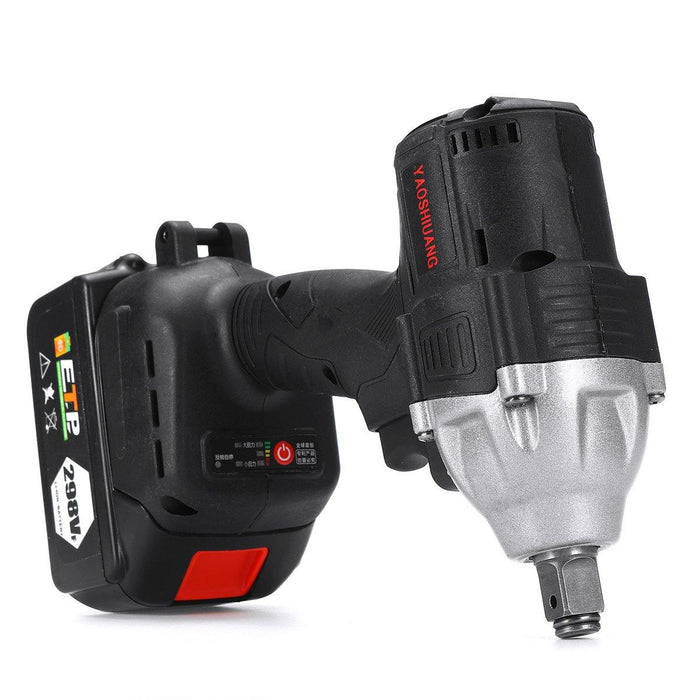 298VF 630NM Brushless Cordless Electric Impact Wrench Power 22800mAh Large Capacity Battery Built-in LED Light