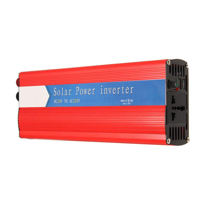 6000W Peak Solar Power Inverter DC 12V/24V to AC 220V/110V USB Modified Sine Wave Converter