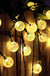 12M 8 Modes 100LED Solar String Light Crystal Ball Fairy Lamp Wedding Holiday Home Wedding Party