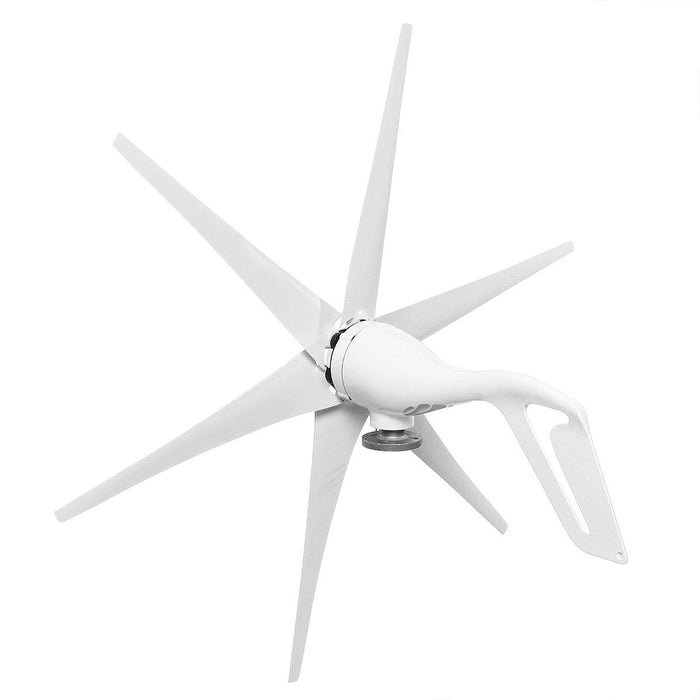 500W DC 12V/24V 6 Blades Wind Turbine Generator Power Battery Charge with Controller