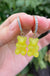 Cute Acrylic Gummy Bear Dangle Earrings - Okeihouse