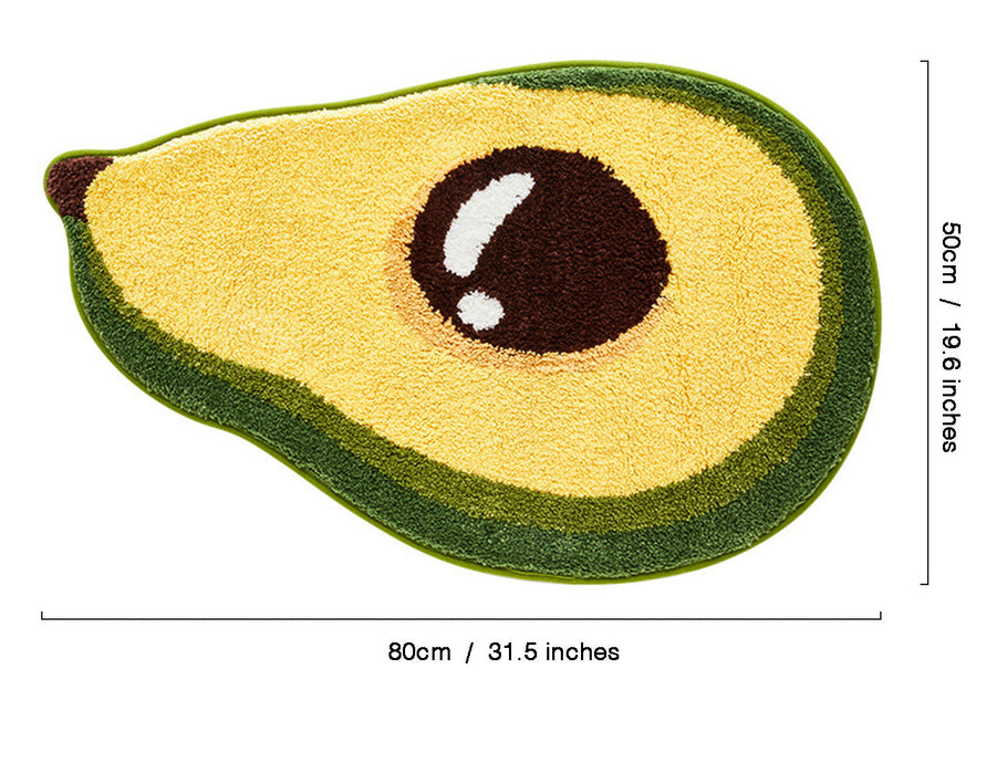 Lovely Avocado Bath Mat