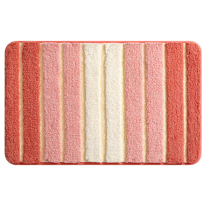 Color Stripes Bath Mat