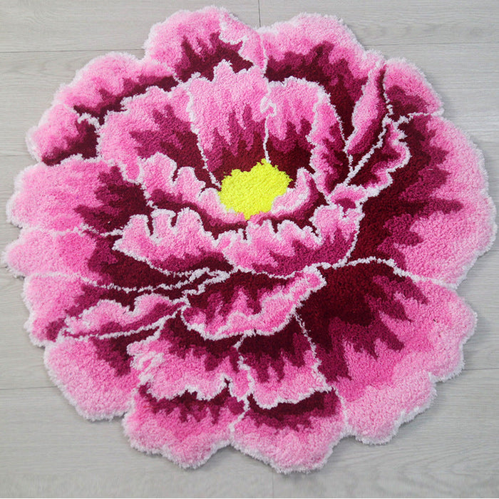 Feblilac Peony Tufted Bathmat