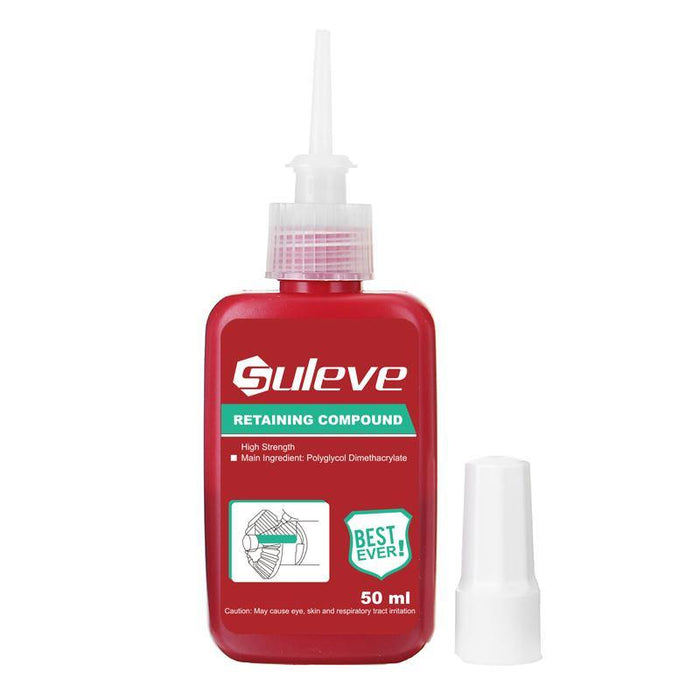 Suleve™ 50mL Green Retaining Compound High Strength Cylindrical Lock Sealant Anaerobic Adhesive