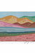 Feblilac Pink Mountains PVC Coil Door Mat