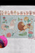 Feblilac The Lion and the Unicorn Nylon Door Mat by AmeliaRose Illustrations from UK