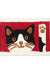 Feblilac Waving Cat Red Ground Bath Mat