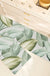 Feblilac Forest Leaves PVC Leather Kitchen Mat