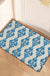 Feblilac Baroque Flower Pot Nylon Door Mat