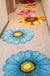 Feblilac Yellow/Red/Blue/Purple/Pink Sunflower Area Mat Bath Mat