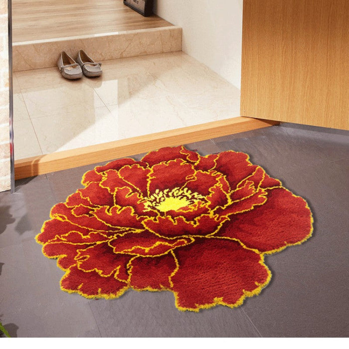 Feblilac Peony Tufted Bathmat