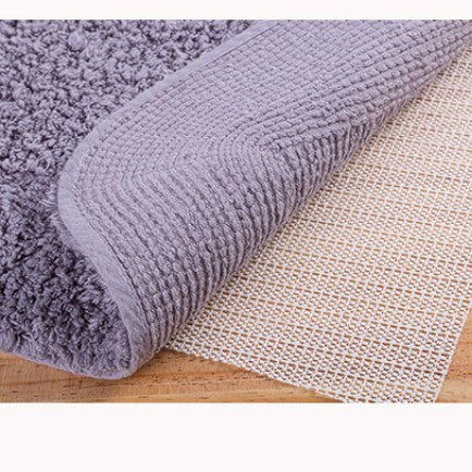 Feblilac Square Solid Tufted Bathroom Mat Toilet U-Shaped Floor Mat