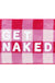 Feblilace Get Naked Checkerboard Bath Mat 20"x31"