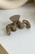 Coffee  Hair Clip - Wavy - Okeihouse