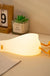 Benson Lying Flat Duck Night Light, LED Squishy Duck Lamp, Cute Light up Duck, Silicone Dimmable Nursery Nightlight,