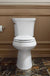 K-4636-7 Cachet Elongated, Grip-Tight Bumpers, Quiet-Close Release Hinges, Quick-Attach Hardware, No Slam Toilet Seat, Black