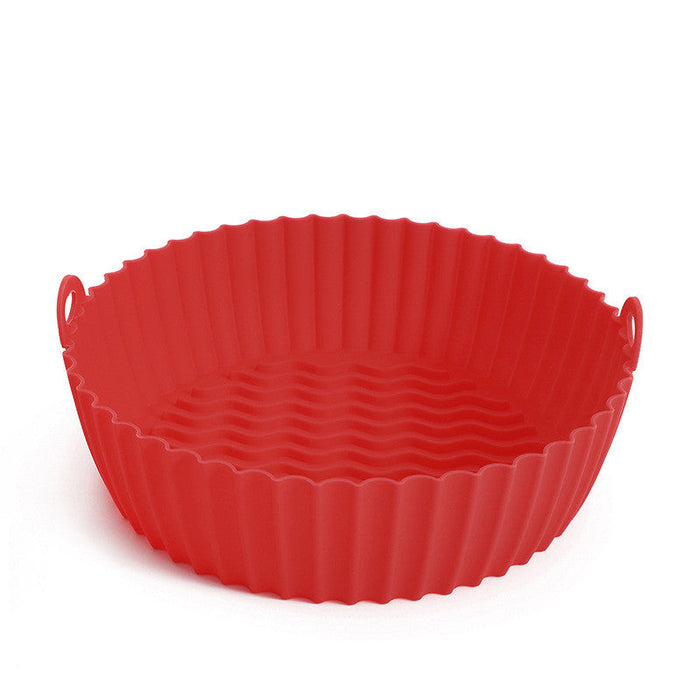 Silicone Airfryer Liner - Reusable Container Accessories Pan Baking Mold Canister Shape Protector