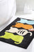 Four Cats Bathroom Rug, Non-Slip and Washable