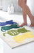 Four Cats Bathroom Rug, Non-Slip and Washable