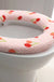 Feblilac Cute Heart/Solid/Stripe Toilet Seat Cover