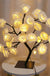 24 LED Rose Flower Tree Lights USB Table Lamp Home Decoration LED Table Lights Parties Xmas Christmas Wedding Bedroom Decor