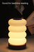 French Retro Cream Mid-ancient Donut Table Lamp