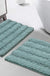 Feblilac Coarse and Fine Yarns Solid Chenille Non-Slip Microfiber Shag Bathroom Rug Mat